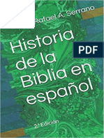 Historia de La Biblia en Español 2da ed.