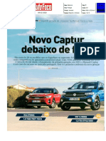 NOVO RENAULT CAPTUR TCe 130 FRENTE AO KIA STONIC E VW T-CROSS NA "AUTO FOCO"