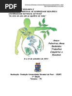 Anais do XVSEMBIO e II Simpu00F3sio de Biologia