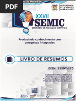 LIVRO DE RESUMOS DO XXVII SEMIC DA UEMA_2RESUMOS