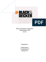 Black and Decker Corporation Annual Report (Set 1)