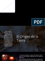 El Origen de La Tierra