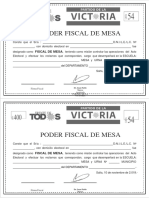 Poder Fiscal de Mesa de La Victoria A4