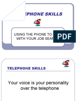 Using Your Phone Voice to Land a Job: Telephone Interview Skills