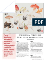 Mushroom Poisoning More Than Identification Benjamin Cikke 2019