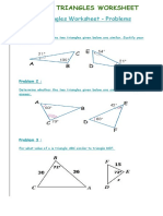 Similar Triangles Worksheet