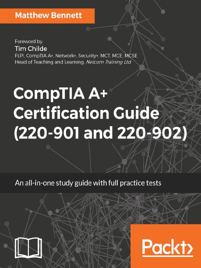 CompTIA A+ Certification Guide (220-901 and 220-902) PDF | PDF | Usb ...