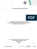 Informe de Auditoria 2018