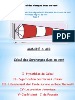 Calcul des charges dues au vent