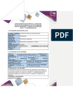 Guía de actividades y rúbrica de evaluación - Tarea 1 - Contextualización