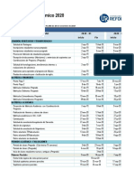 Calendario Academico CUR 2020 29 de Noviembre 2019 VFINAL