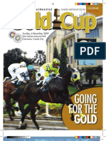 37th PCSO Presidential Gold Cup Magazine 2009