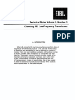 JBL Technical Note - Vol.1, No.3