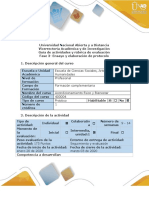 Guía de actividades y rúbrica de evaluación - Fase 3 - Ensayo y elaboración de protocolo.