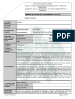 Estructura Curricular Nueva Asistencia Administrativa