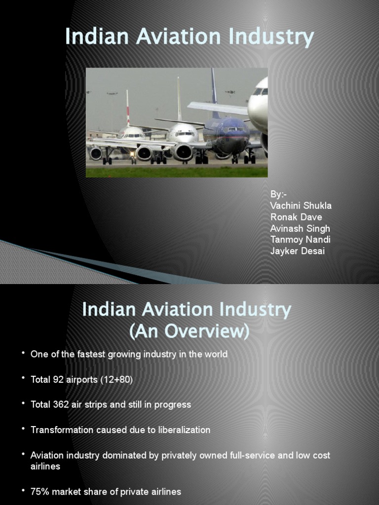 Overview of Indian Aviation Industry | PDF | Airlines | Aviation