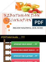 Kebutuhan Dan Kecukupan Gizi