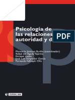Psicología de Las Relaciones de Autoridad y de Poder - Aguila Tejerina, Rafael Del