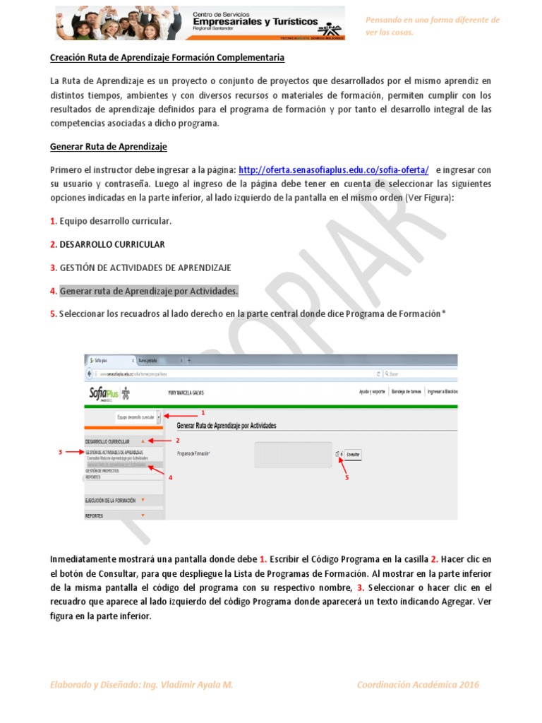 Crear y Asociar Aprendices A Ruta de Aprendizaje | PDF | Aprendizaje ...