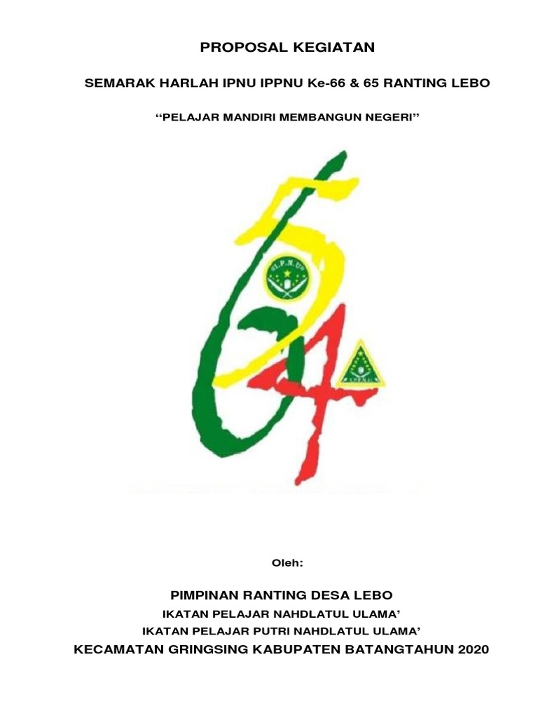 Logo Harlah Ipnu 66 Png Nusagates