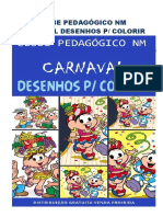 Carnaval - Desenhos P Colorir - Clube Pedagógico NM PDF