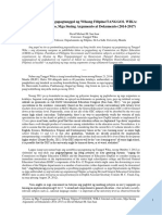 II. Alyansa NG Mga Tagapagtanggol NG Wikang Filipino TANGGOL WIKA Internal N PDF