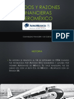 Aeroméxico Estado de Resultados y Razones Financieras