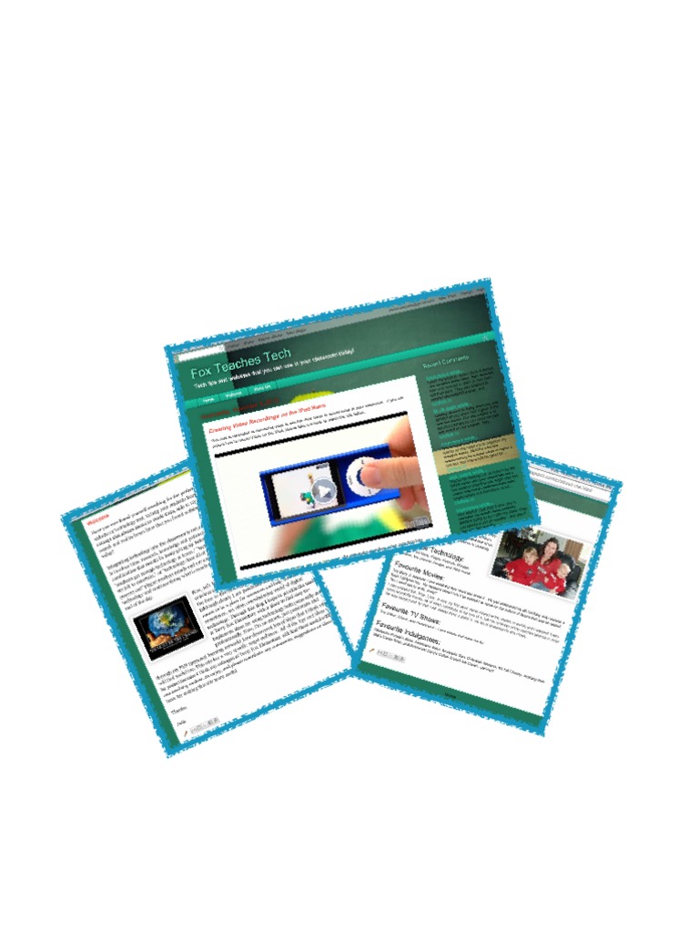 Visual Report 1 | PDF | Blog | Teachers
