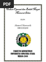 Download Hukum Operasi Dan Bedah Mayat Menurut Hukum Islam by Ahmed Mawardi SN44632319 doc pdf