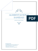 ALIMENTACION Y SANIDAD