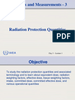 Lecture 1 - Radiation Protection Quantities