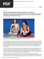 00 TCC - Casais homossexuais brasileiro tendem adotar filhos - Notícia - VEJA