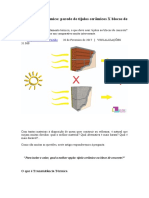 Comparativo térmico: blocos X tijolos