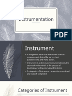 Instrumentation