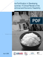 Rice Fortification in Developing Countries - A Criticial Review of The Technical and Financial Feasibility PDF