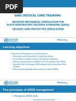 Module 9 Mechanical Ventilation PDF