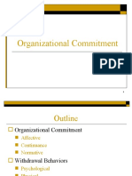 Organizational Commitment