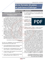 PCDF - Escrivão - 7º Simulado - FOLHA DE RESPOSTAS