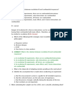 What Is The Relation Between Resolution III and Confounded Responses