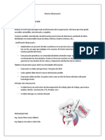 Alcance Del Proyecto Bases de Datos