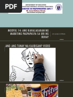 Vdocuments - MX - Esp 7 Modyul 14 Ang Kahalagahan NG Mabuting Pagpapasya Sa Uri NG Buhay