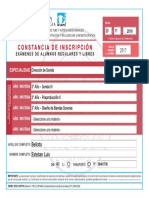 Planilla - Inscripcion Examenes PDF