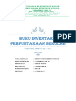 Cover Buku Inventaris Perpustakaan Sekolah