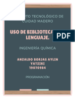 Uso de Bibliotecas de Lenguaje