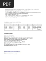 DS UV Commands