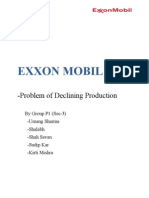 ExxonMobil - Declining Production Problem - Group P1