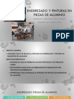 Enderezado y Pintura en piezas automotrices de aluminio 