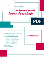 Gestión del talento intergeneracional