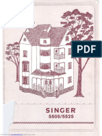 Singer Manual 5505 - 5525