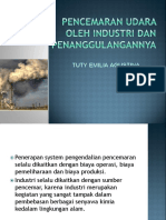 Pencemaran Udara Oleh Industri Dan Penanggulangannya